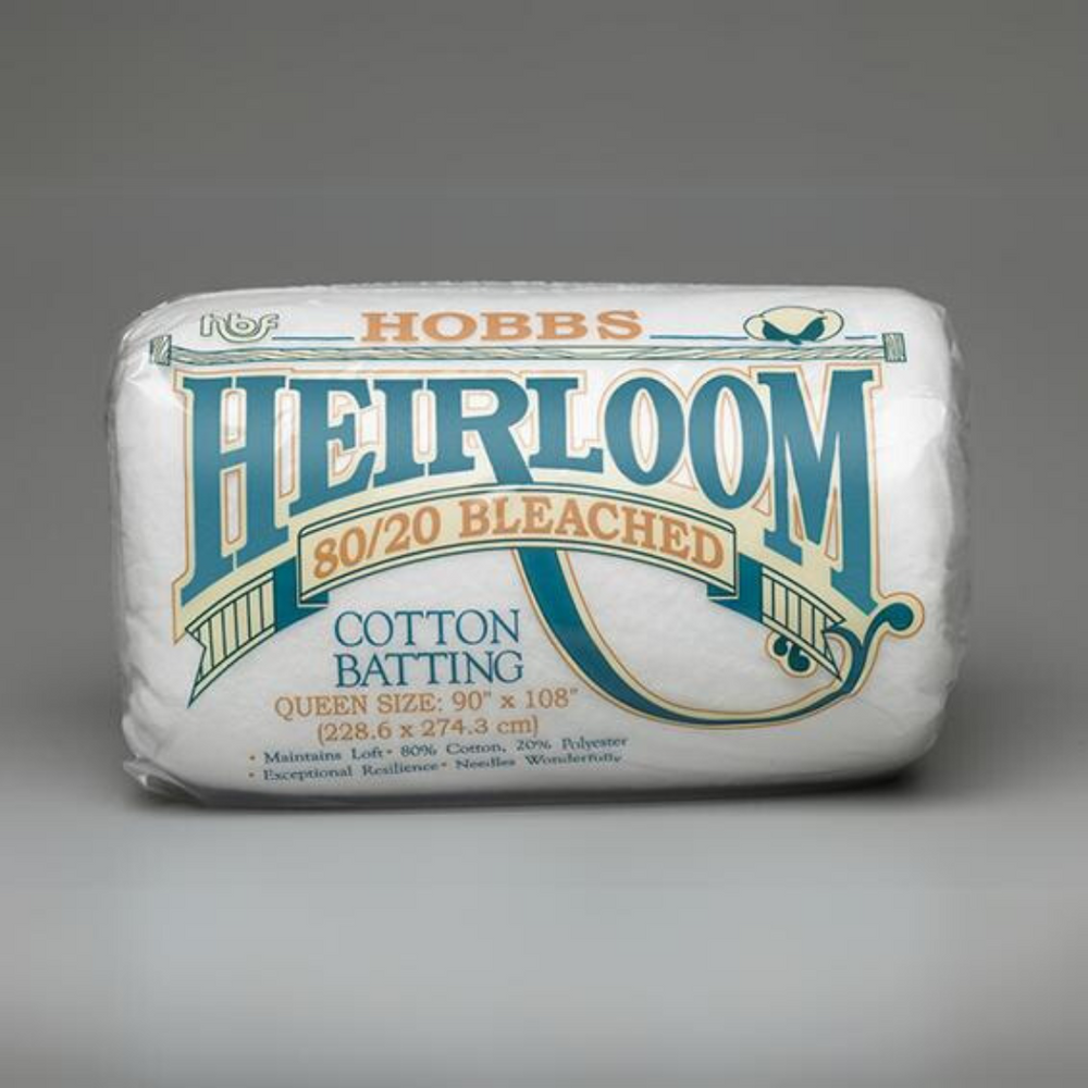 108" Bleached White Heirloom® Batting