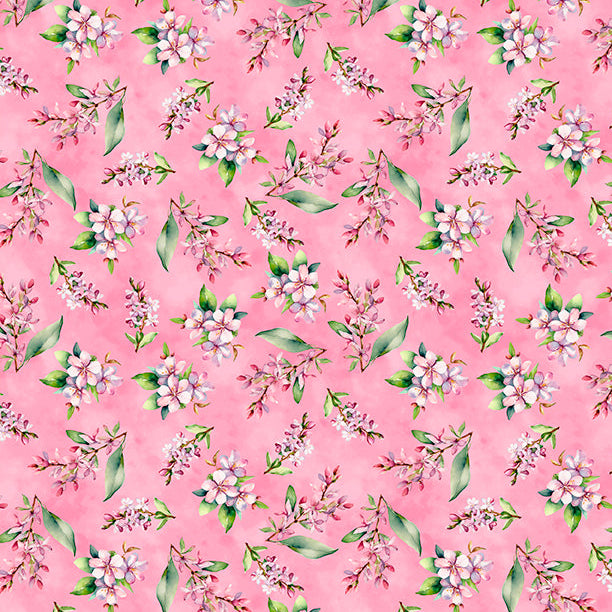 Dahlia Botanica / Small Floral in Pink