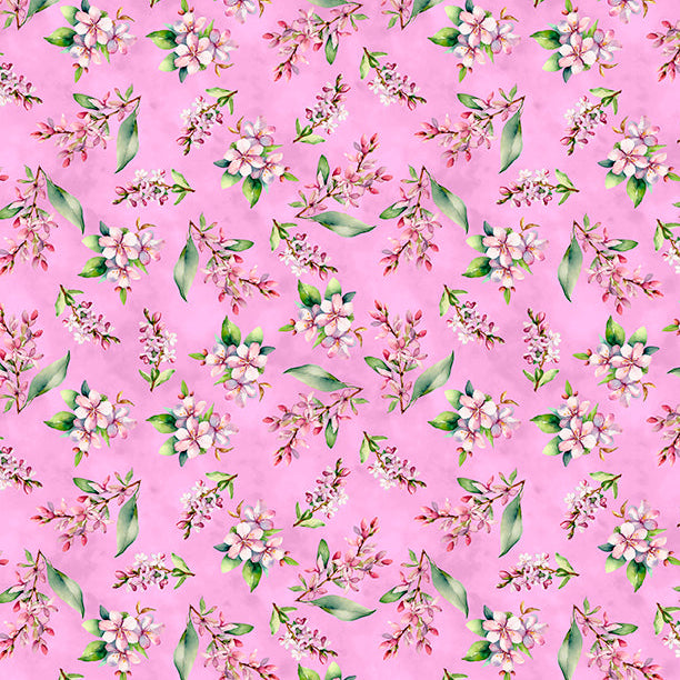 Dahlia Botanica / Small Floral in Purple