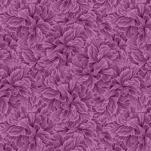 Midnight Garden / Petal Texture in Purple