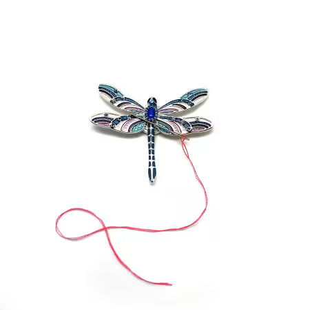 Blue Dragonfly Needle Nanny