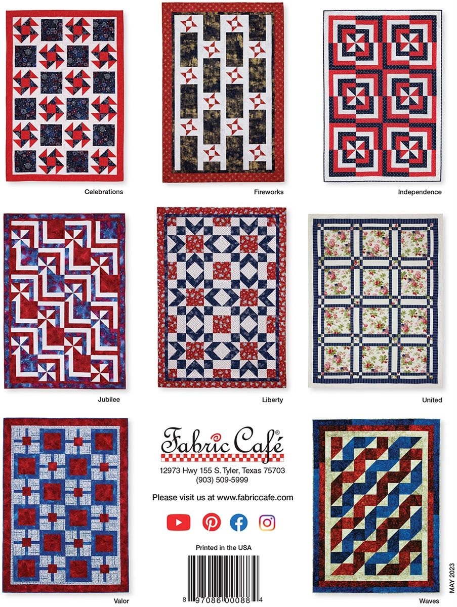 Make it Patriotic with 3-Yard Quilts