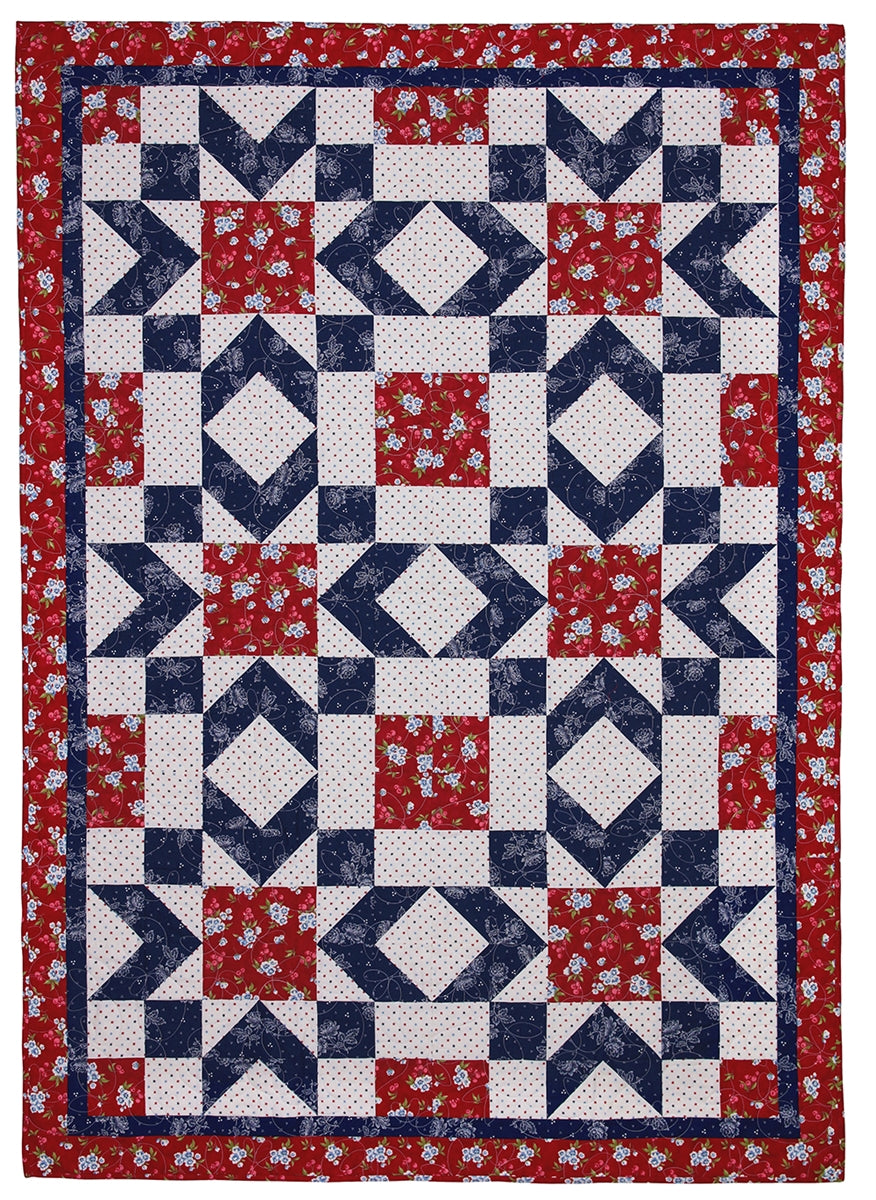 Make it Patriotic with 3-Yard Quilts