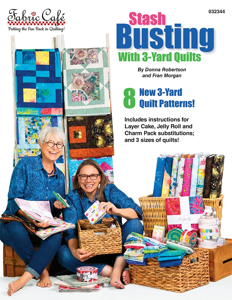 Stash Busting With 3-Yard Quilts Pattern Book