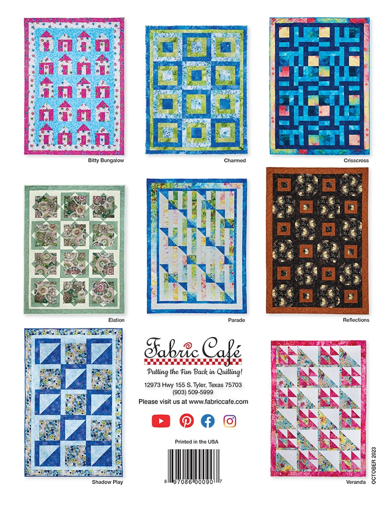 Stash Busting With 3-Yard Quilts Pattern Book