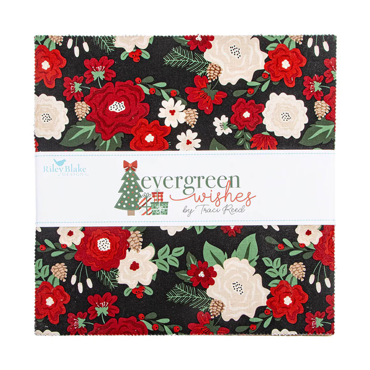 Evergreen Wishes / 10" Squares