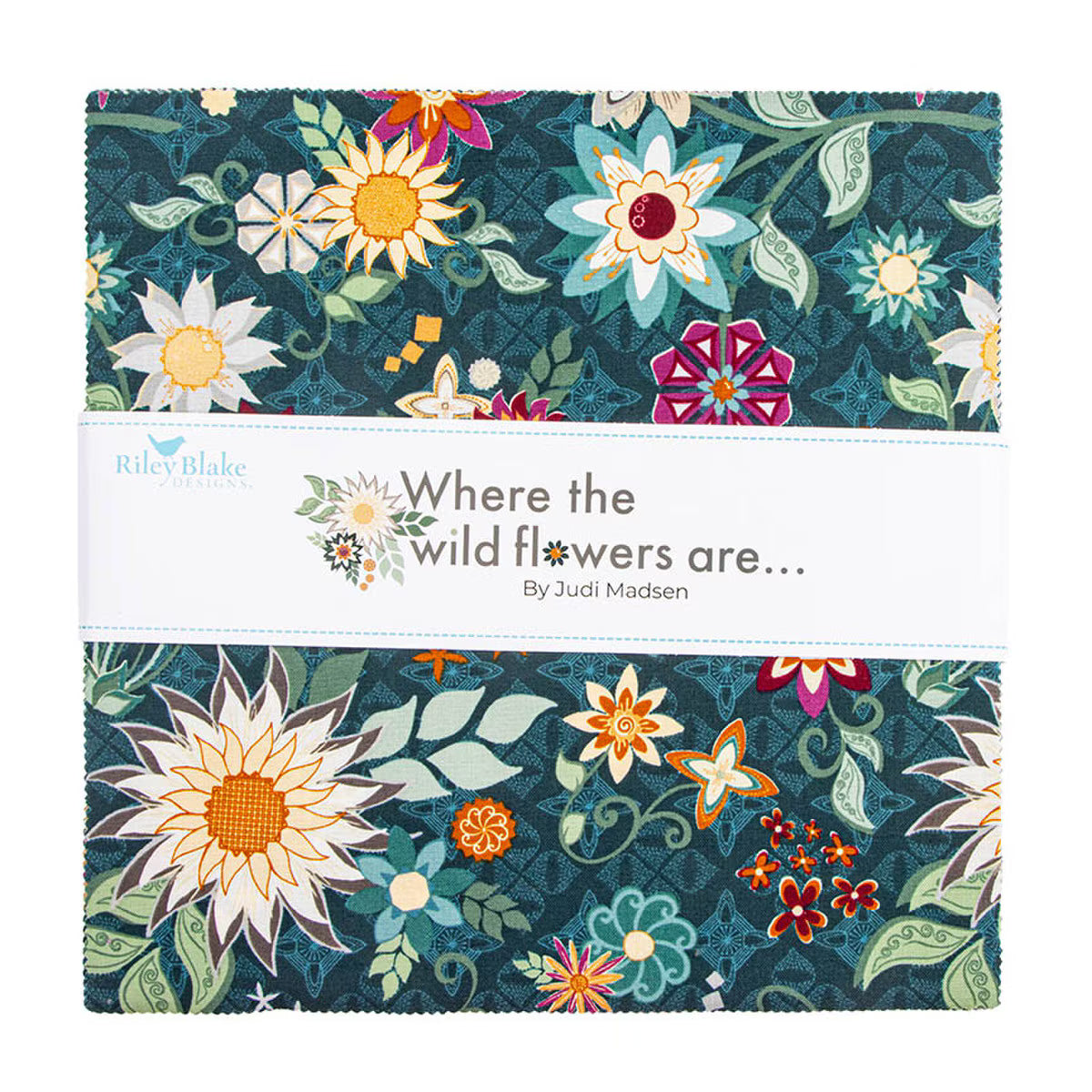 Where The Wildflowers Are / 10" Square