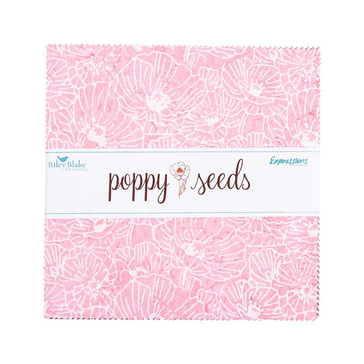 Poppy Seeds 10" Squares