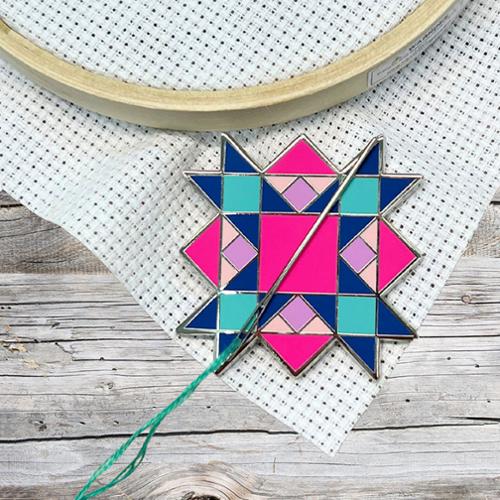 Quilt Star Needle Minder