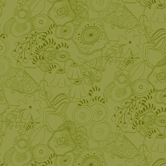 Color Camp Grove / Tangle in Muted Toad