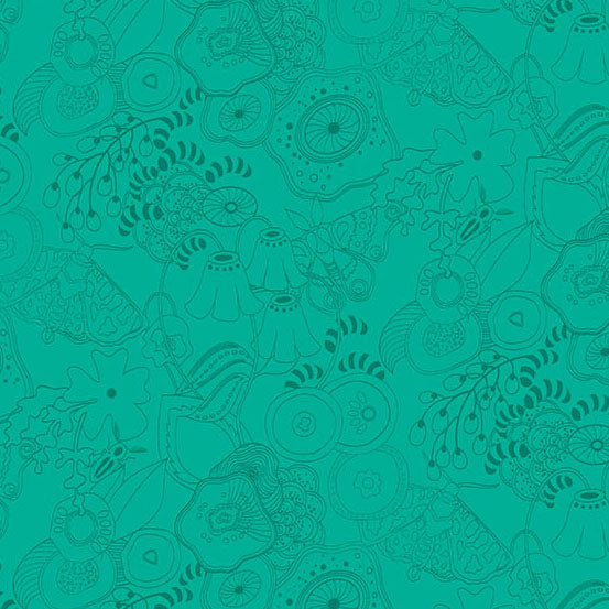 Color Camp Grove / Tangle in Teal