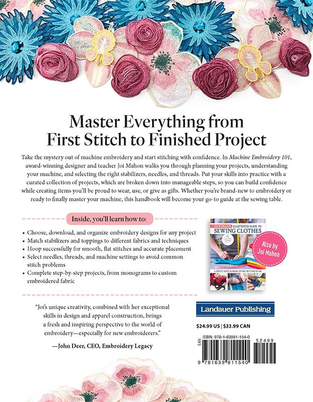 Machine Embroidery 101