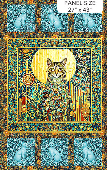 Klimty Cats / Panel in Nouveaux