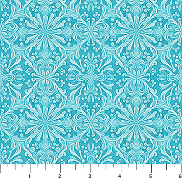 Klimty Cats / Ornamental in Turquoise