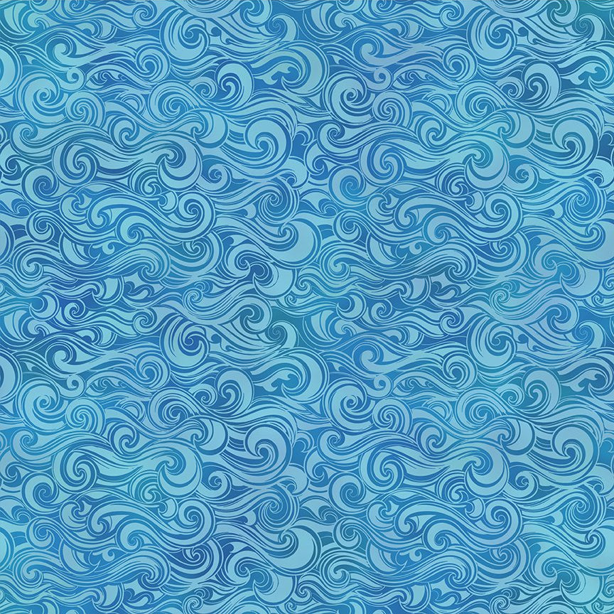 Wonders of the Ocean / Waves in Blue