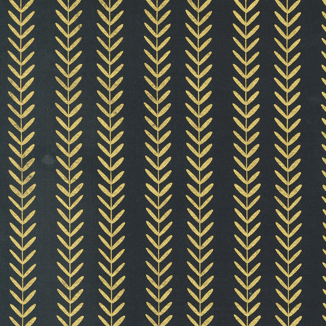 Gilded / Floral Stripe