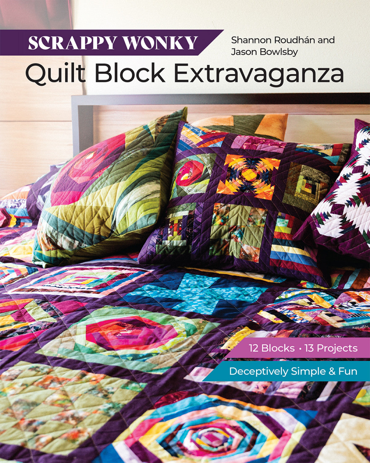 Scrappy Wonky Quilt Block Extravaganza