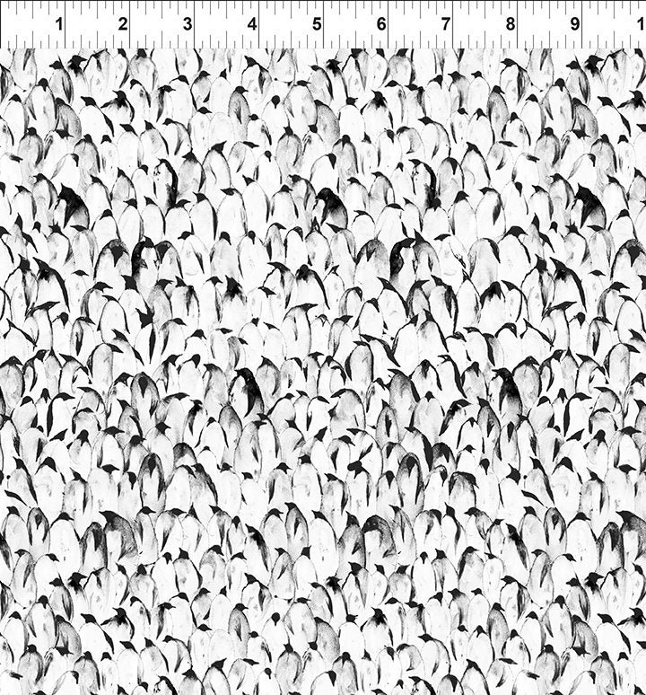Sketchbook Prints / Penguins in White