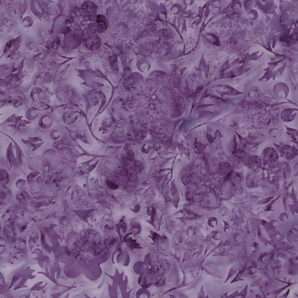 Springtime Bouquet / Flowers and Leaves in Purple Wisteria