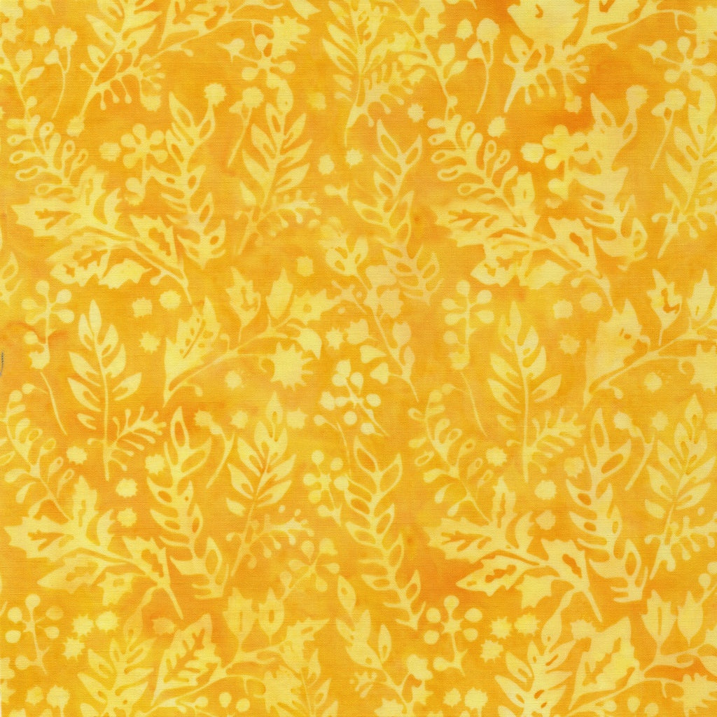 Countryside Charm / Vines Leaves and Berries in Orange Daffodil