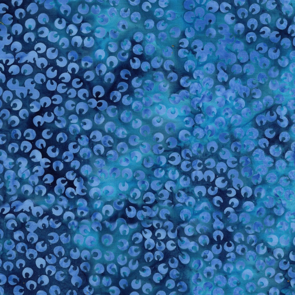 Countryside Charm / Petals in Navy Turquoise