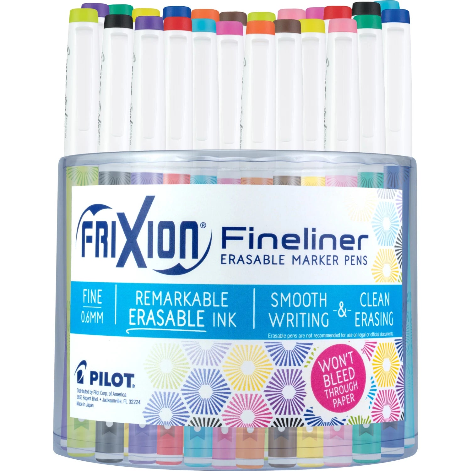 FriXion Fineliner Erasable Marker Pens
