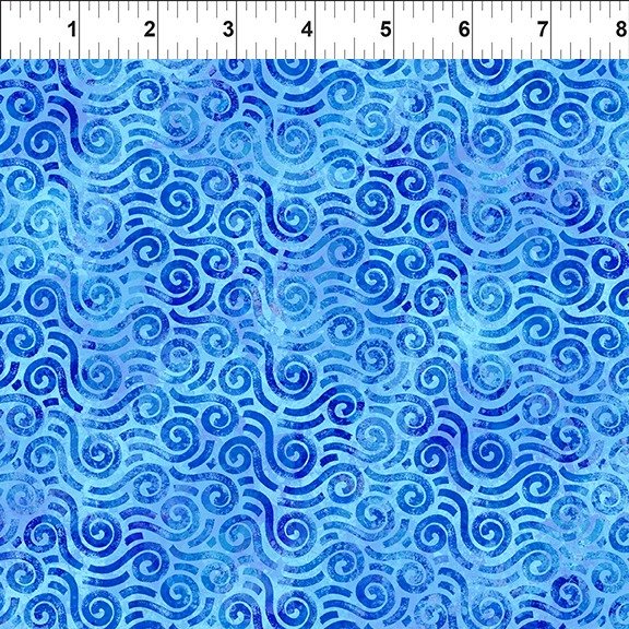 Urban Jungle II / Waves in Blue