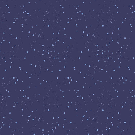 Petals & Stitches / Tinted Dots in Indigo