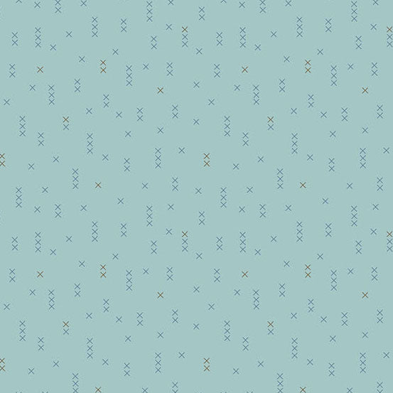 Sewing Bird / Cross Stitch in Velvet