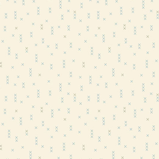 Sewing Bird / Cross Stitch in Buttercream