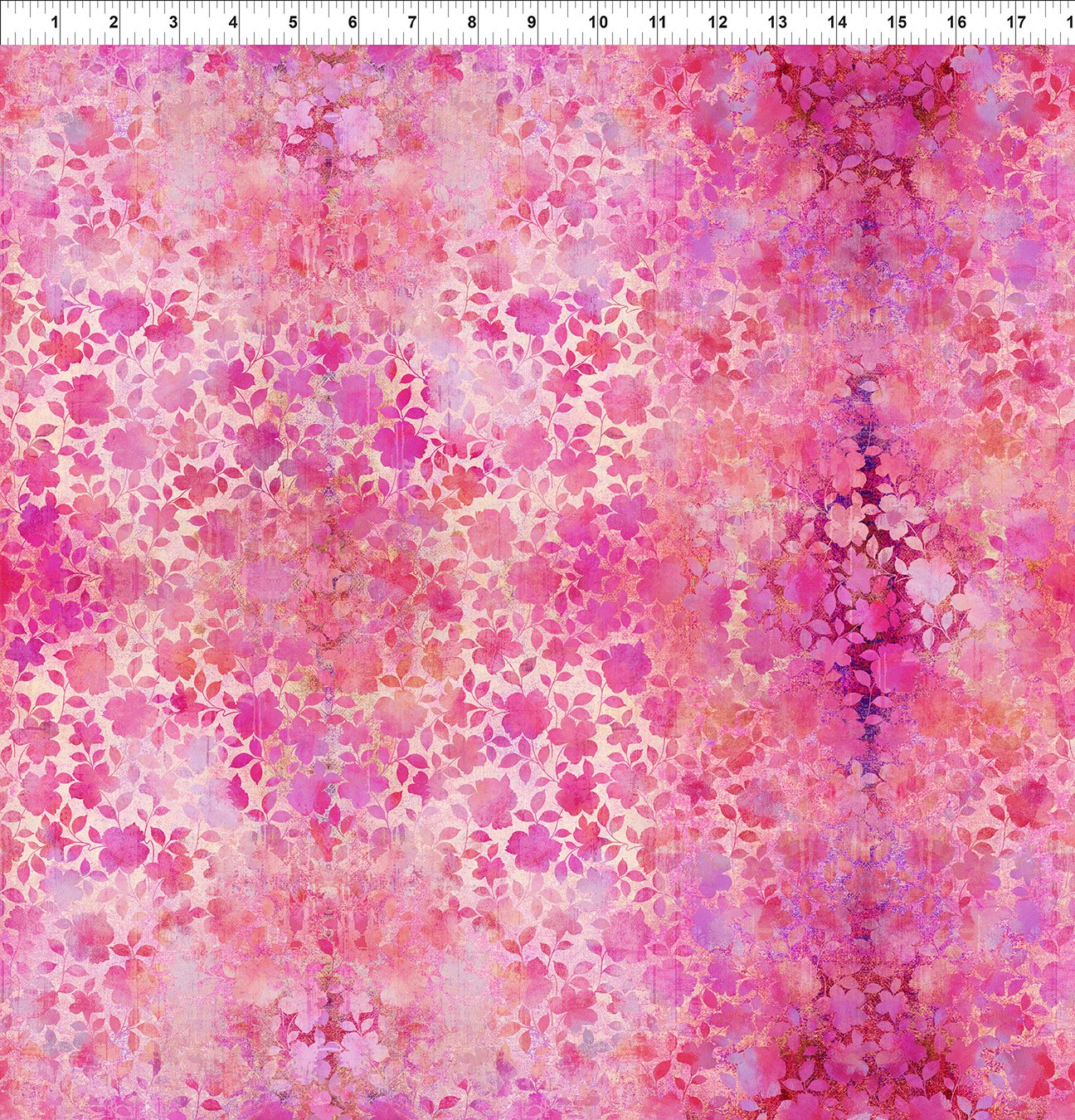 Evanescence / Floral Vine in Pink