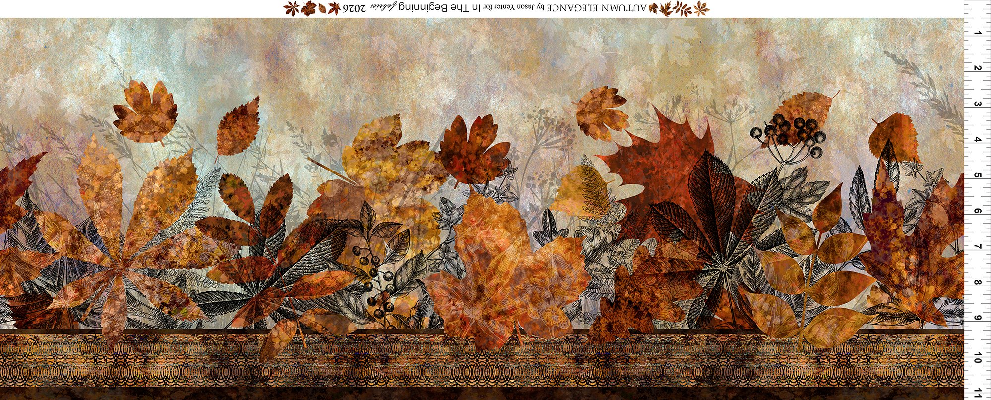 Autumn Elegance / Border