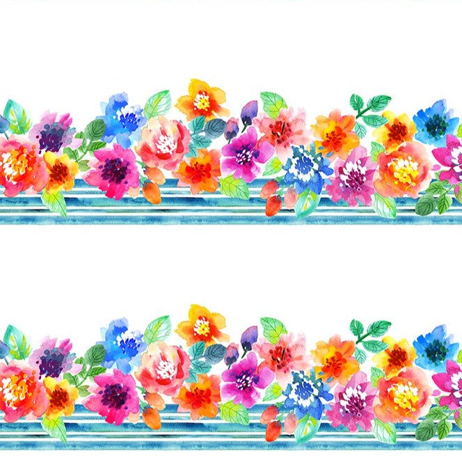 Sew Spring / Floral Border