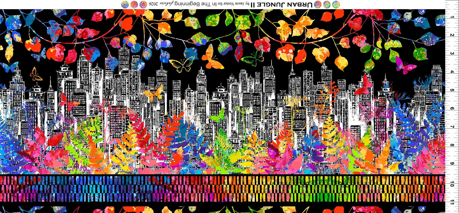 Urban Jungle II / Border in Multi