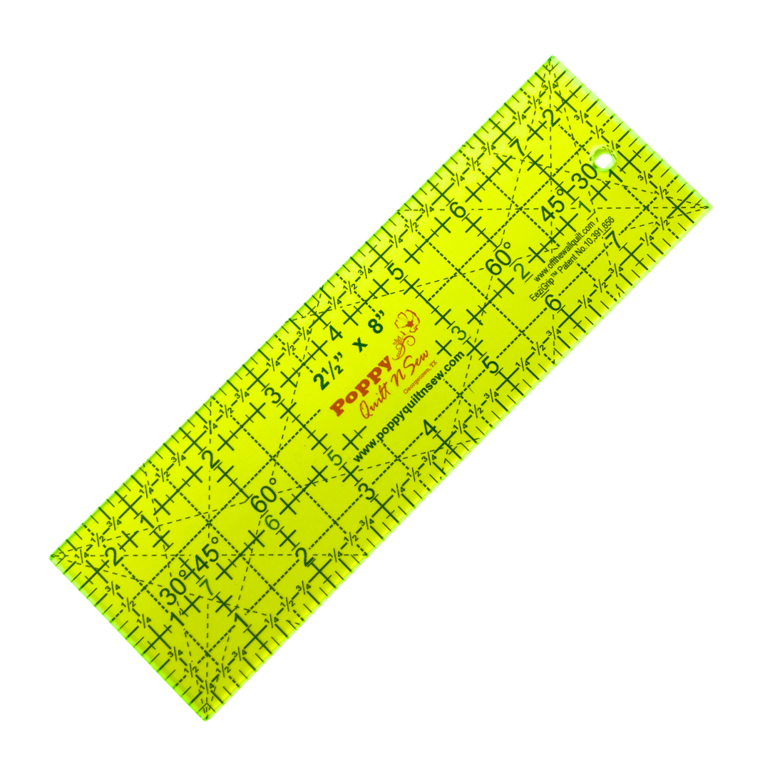 Pully Ruler Poppy Quilt N Sew Shop Ruler