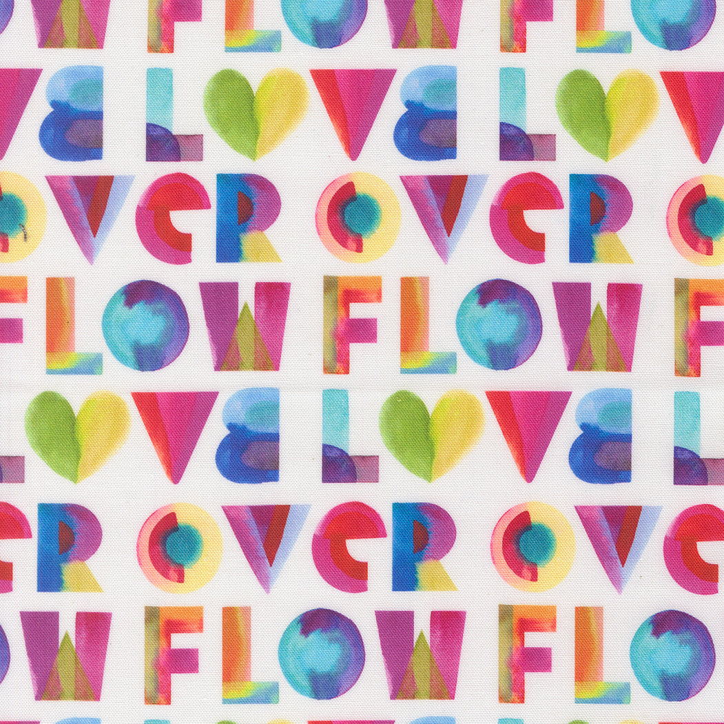 Radiant / Over Flow Love in Rainbow