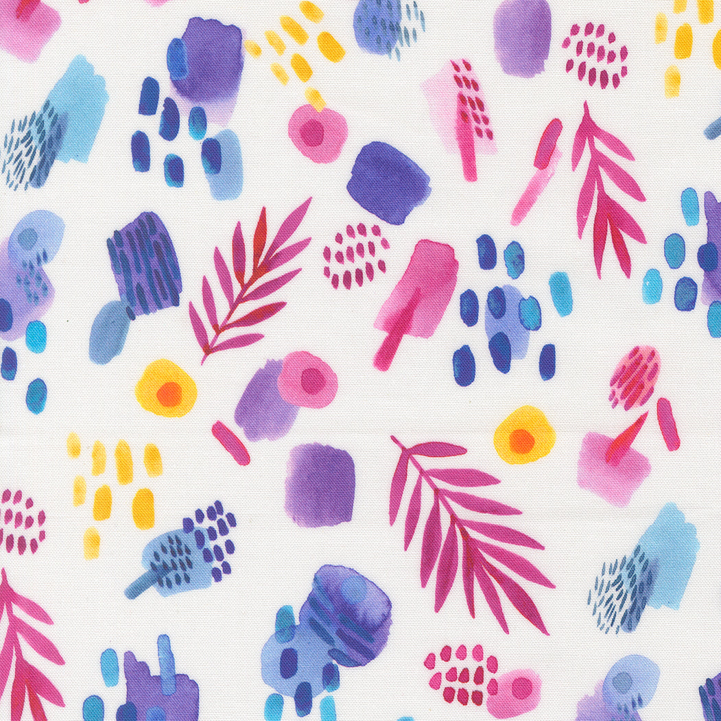 Radiant / Reeds & Dots in Rainbow