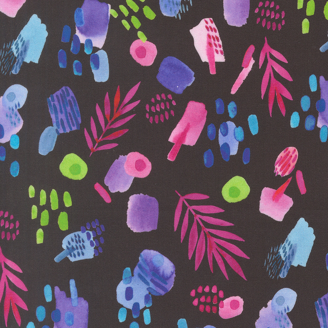 Radiant / Reeds & Dots in Midnight