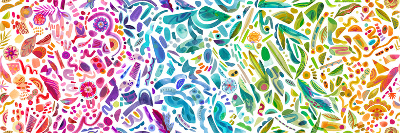 Radiant / Ombre in Rainbow