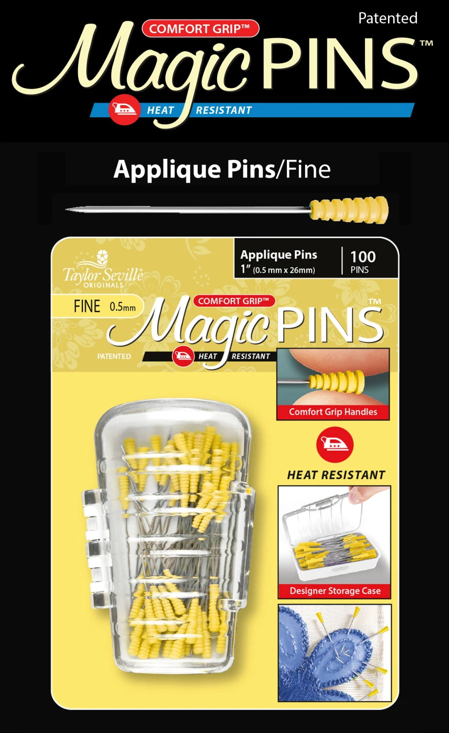 Magic Applique Pins™