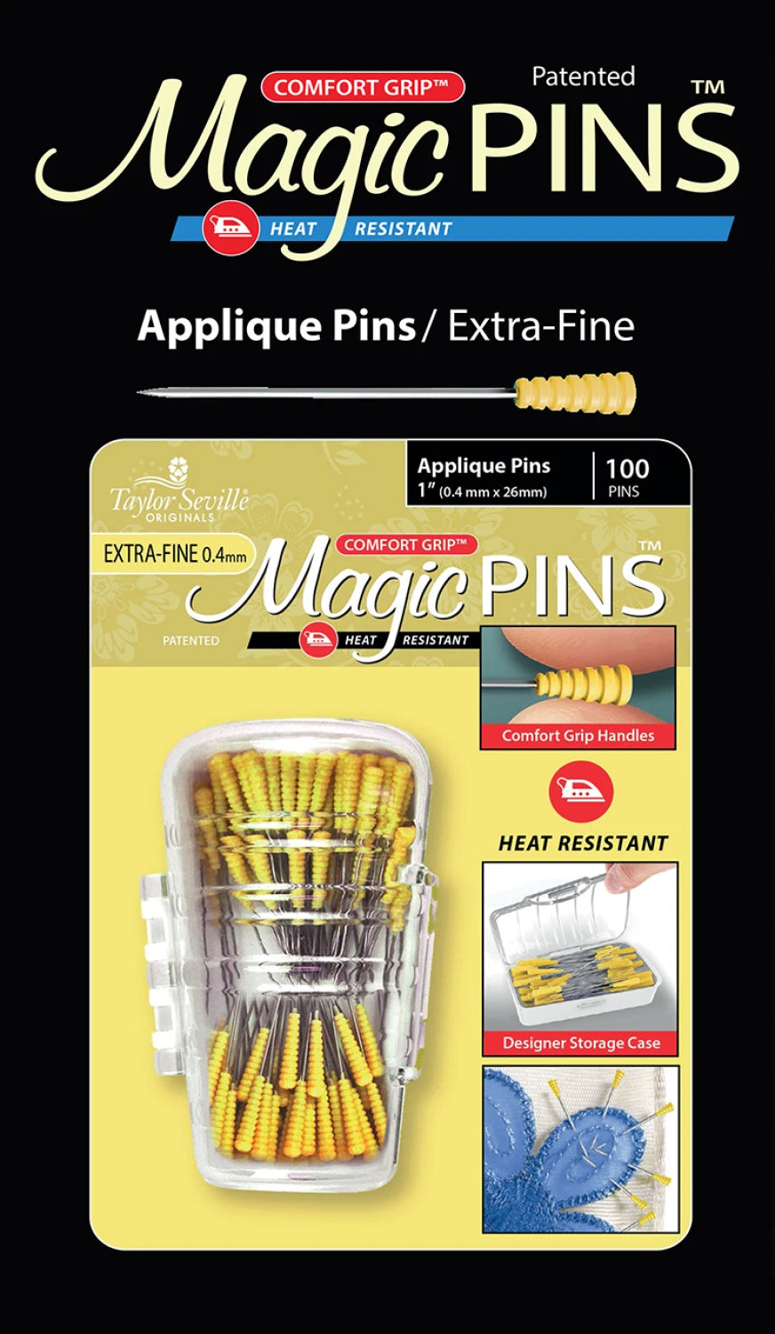 Magic Applique Pins™