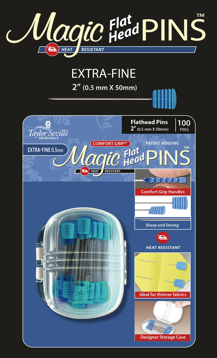 Magic Flat Head Pins™
