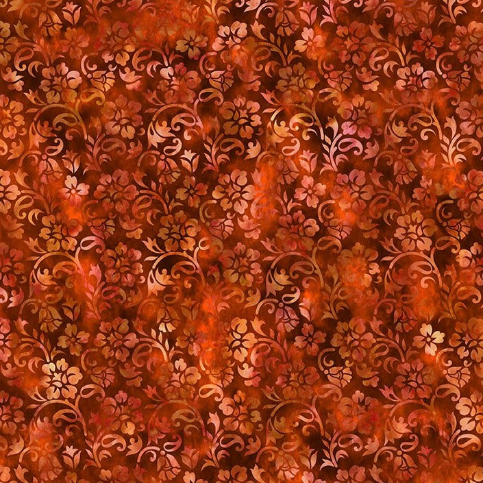 Prism II / Floral Vines in Rust