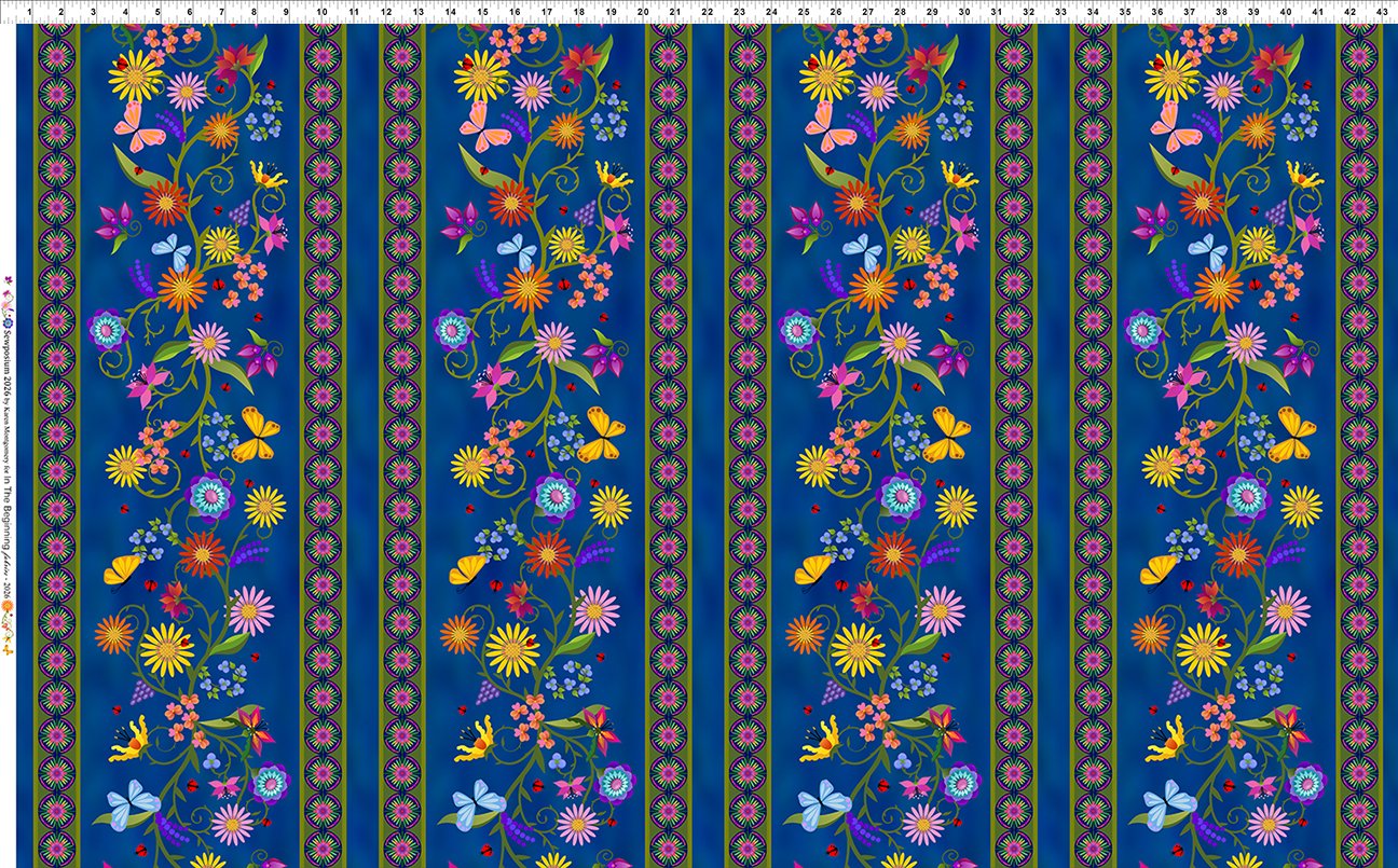Sewposium 2026 Gypsy / Border in Blue