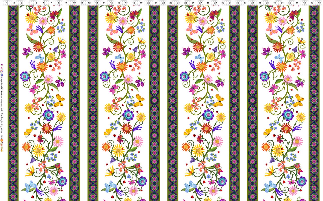 Sewposium 2026 Gypsy / Border in White