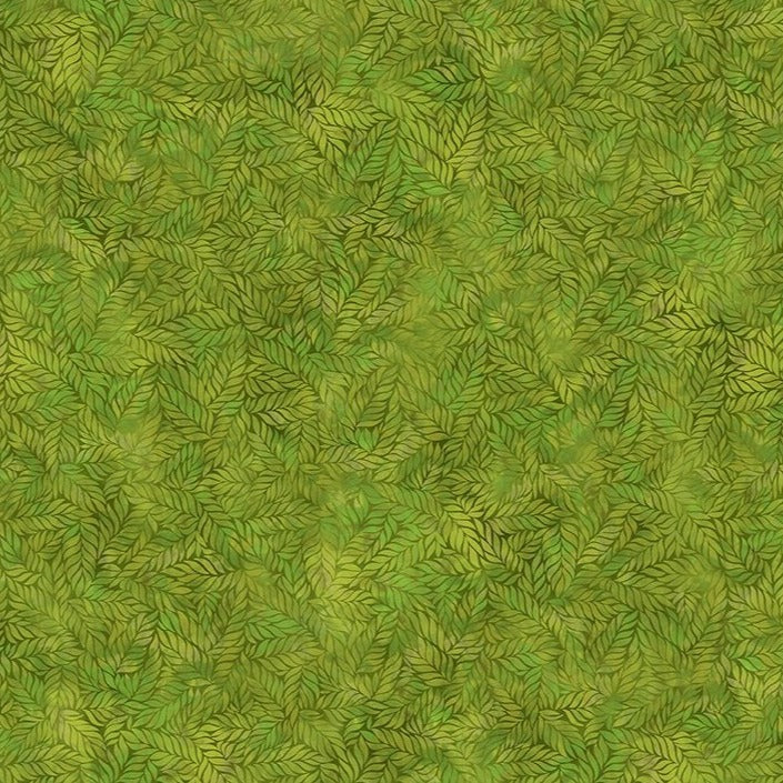 Prism II / Ferns in Green