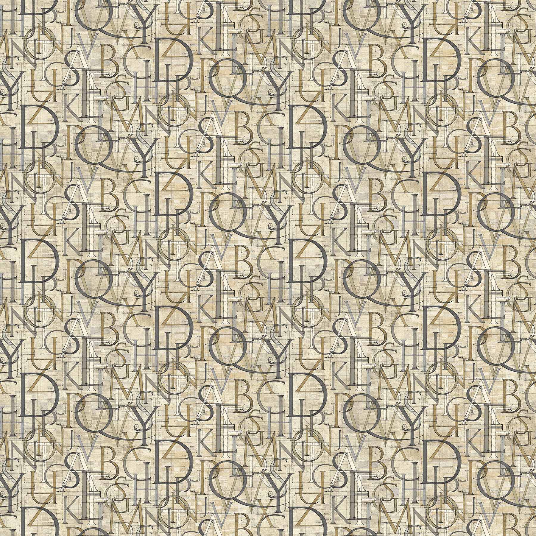 My Type / Roman Letters in Cream