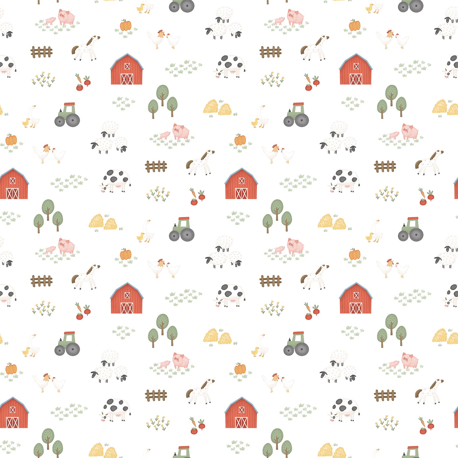 Quack Quack Moo / Barnyard Scene