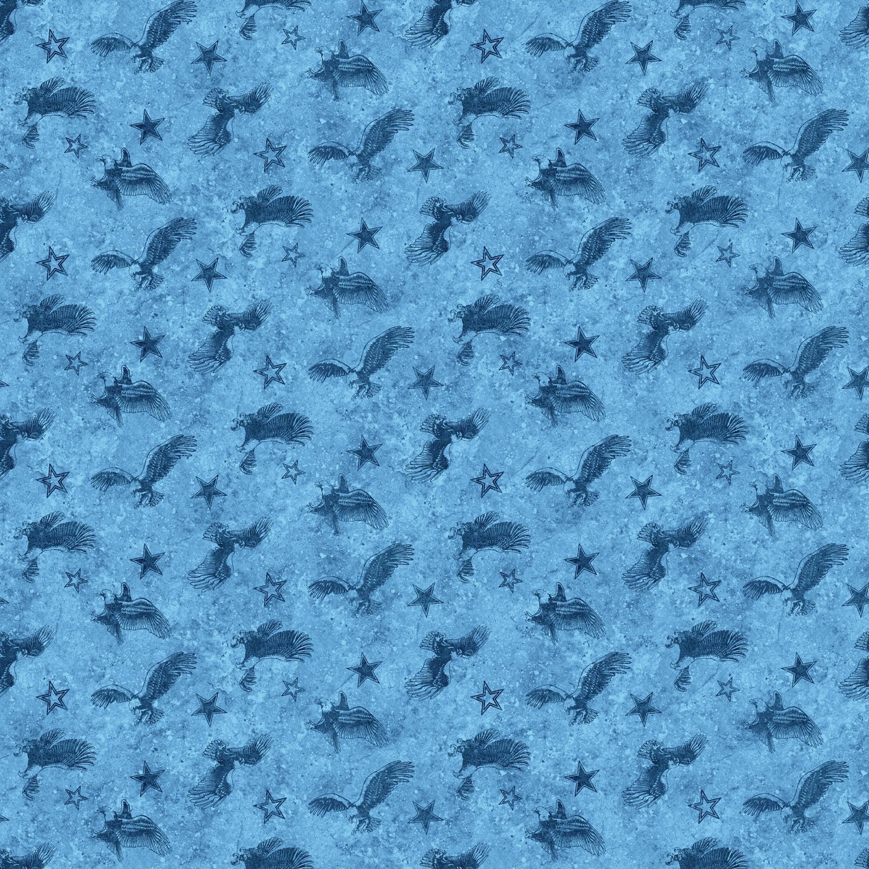 Stars & Stripes XIII / Tonal Eagles & Stars