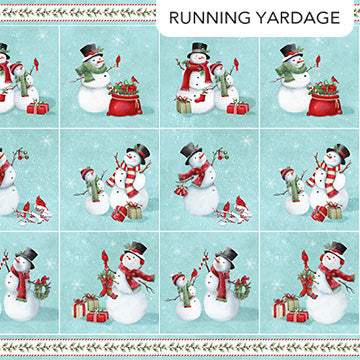 Holly Jolly / Blocks in Turquoise